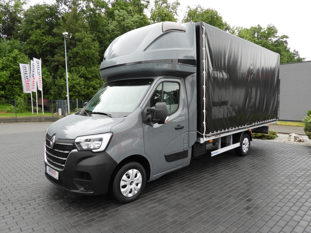 Curtain side van RENAULT MASTER  TARPAULIN 10 PALLETS WEBASTO CRUISE CONTROL LED LIGHTS PNEUMATICS AIR CONDITIONING  165HP: picture 6