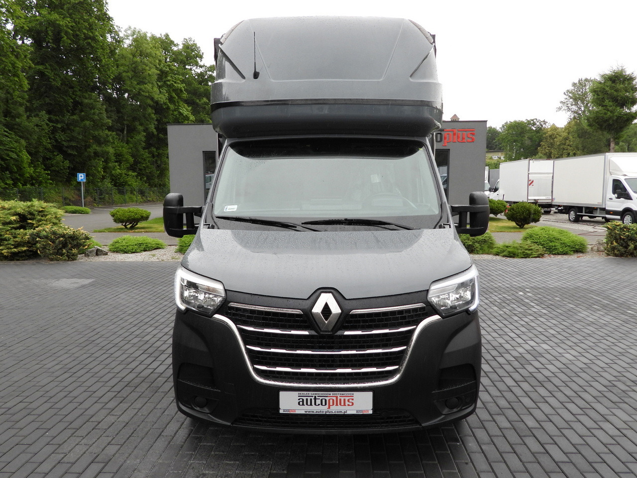 Curtain side van RENAULT MASTER  TARPAULIN 10 PALLETS WEBASTO CRUISE CONTROL LED LIGHTS PNEUMATICS AIR CONDITIONING  165HP: picture 5