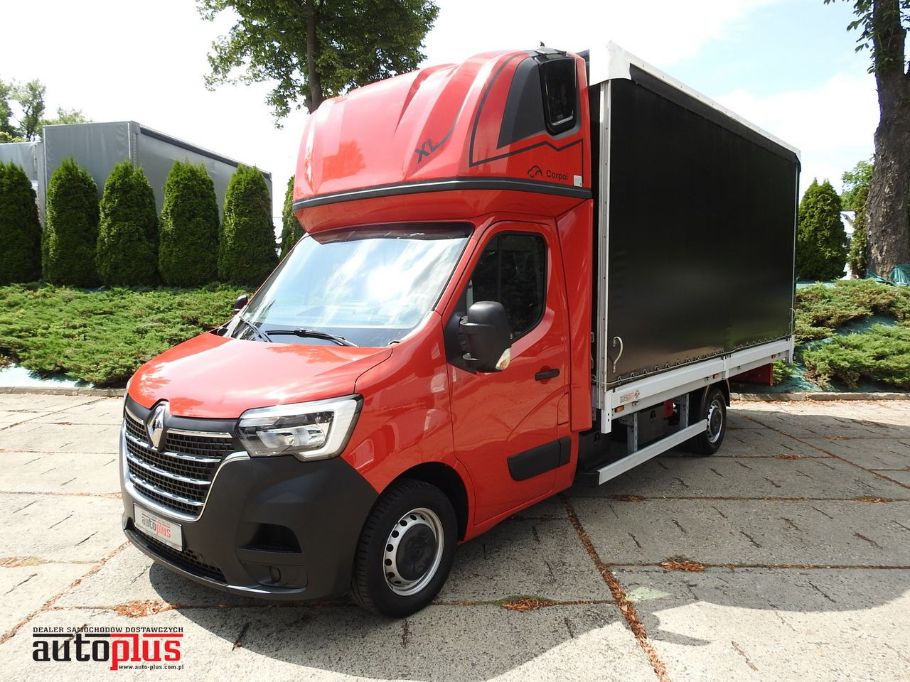 RENAULT MASTER TARPAULIN 10 PALLETS WEBASTO CRUISE CONTROL LED LIGHTS PNEUMATICS AIR CONDITIONING 165HP - Curtain side van: picture 1 RENAULT MASTER TARPAULIN 10 PALLETS WEBASTO CRUISE CONTROL LED LIGHTS PNEUMATICS AIR CONDITIONING 165HP - Curtain side van: picture 1