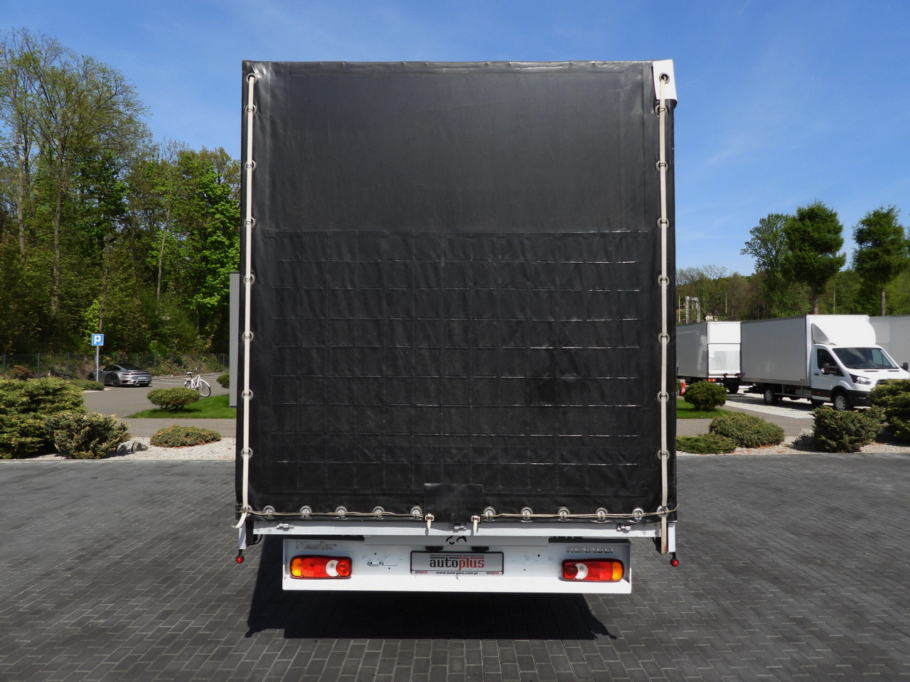 Curtain side van RENAULT MASTER  TARPAULIN 10 PALLETS WEBASTO CRUISE CONTROL LED LIGHTS PNEUMATICS AIR CONDITIONING  165HP: picture 11