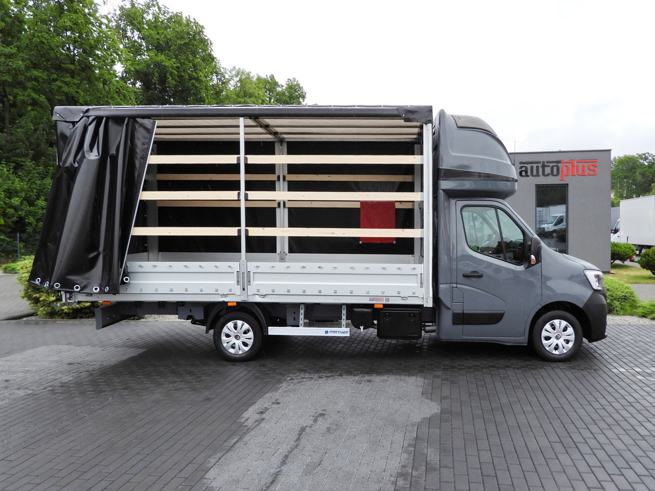 Curtain side van RENAULT MASTER  TARPAULIN 10 PALLETS WEBASTO CRUISE CONTROL LED LIGHTS PNEUMATICS AIR CONDITIONING  165HP: picture 8