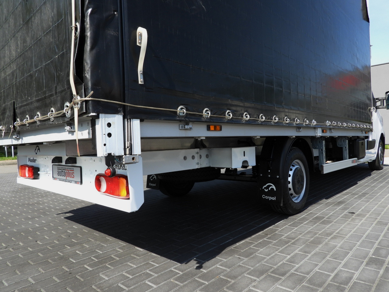 Curtain side van RENAULT MASTER  TARPAULIN 10 PALLETS WEBASTO CRUISE CONTROL LED LIGHTS PNEUMATICS AIR CONDITIONING  165HP: picture 16