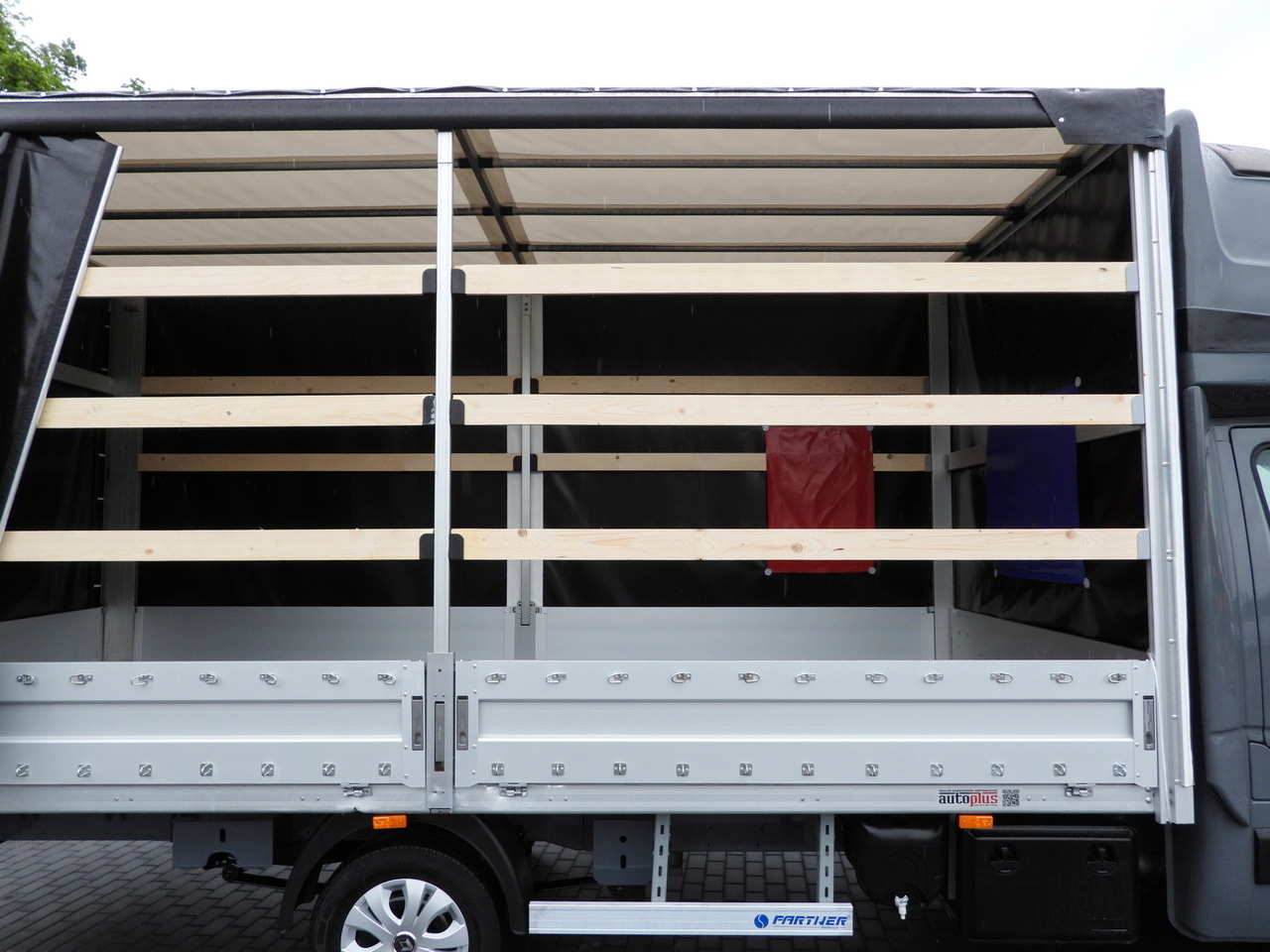Curtain side van RENAULT MASTER  TARPAULIN 10 PALLETS WEBASTO CRUISE CONTROL LED LIGHTS PNEUMATICS AIR CONDITIONING  165HP: picture 23