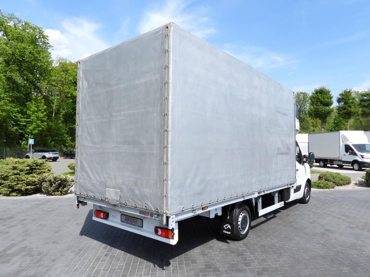 RENAULT MASTER TARPAULIN 10 PALLETS WEBASTO CRUISE CONTROL LED LIGHTS PNEUMATICS AIR CONDITIONING 165HP - Curtain side van: picture 3 RENAULT MASTER TARPAULIN 10 PALLETS WEBASTO CRUISE CONTROL LED LIGHTS PNEUMATICS AIR CONDITIONING 165HP - Curtain side van: picture 3