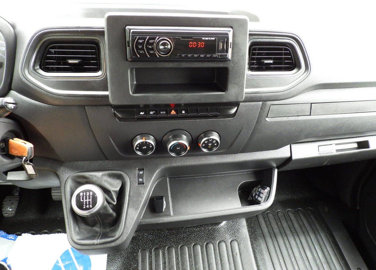 Curtain side van RENAULT MASTER  TARPAULIN 10 PALLETS WEBASTO CRUISE CONTROL LED LIGHTS PNEUMATICS AIR CONDITIONING  165HP: picture 33