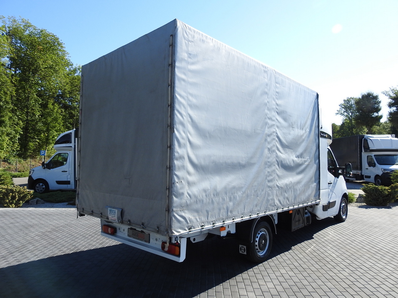 RENAULT MASTER TARPAULIN 8 PALLETS WEBASTO CRUISE CONTROL AIR CONDITIONING PNEUMATICS 170HP - Curtain side van: picture 3 RENAULT MASTER TARPAULIN 8 PALLETS WEBASTO CRUISE CONTROL AIR CONDITIONING PNEUMATICS 170HP - Curtain side van: picture 3