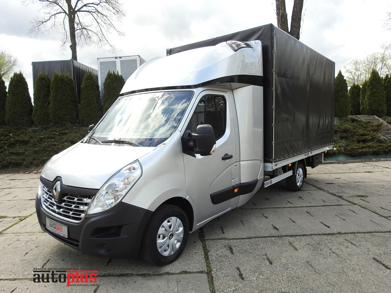 RENAULT MASTER TARPAULIN 8 PALLETS WEBASTO CRUISE CONTROL NAVIGATION AIR CONDITIONING PNEUMATICS 170HP - Curtain side van: picture 1 RENAULT MASTER TARPAULIN 8 PALLETS WEBASTO CRUISE CONTROL NAVIGATION AIR CONDITIONING PNEUMATICS 170HP - Curtain side van: picture 1