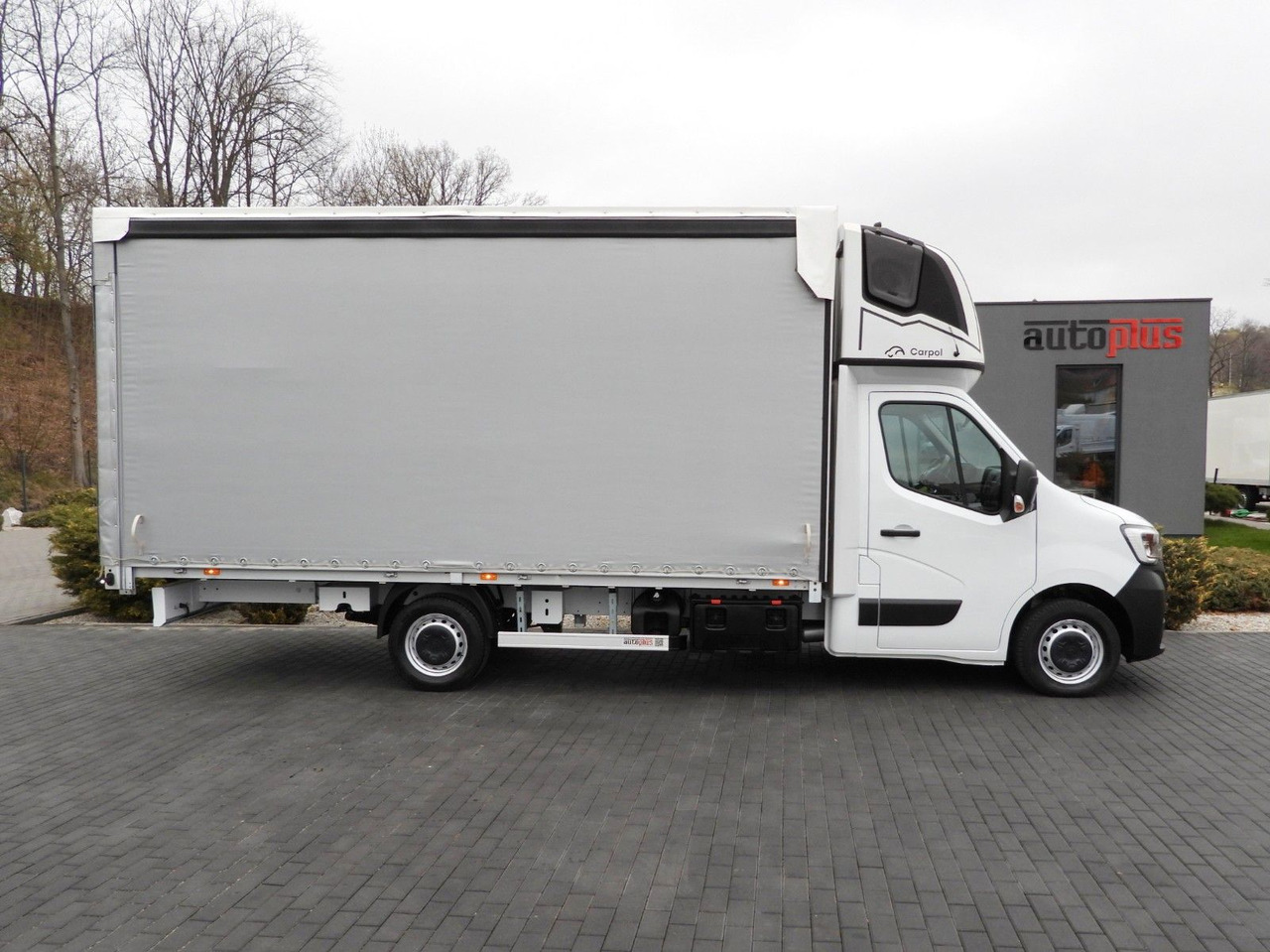 Curtain side van Renault MASTER  PRITSCHE PLANE 10 PALETTEN WEBASTO  A/C: picture 7
