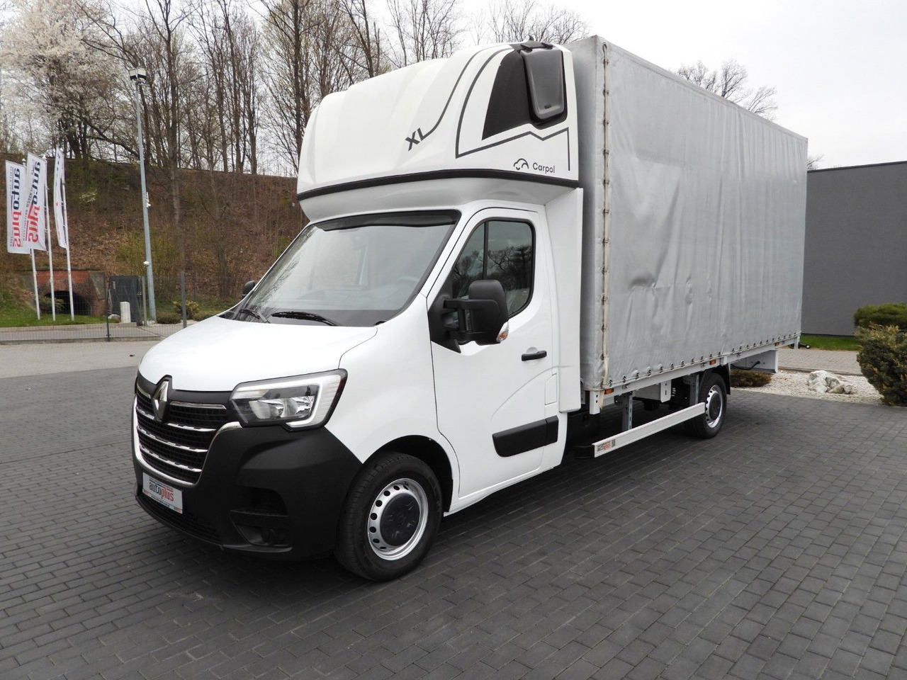 Curtain side van Renault MASTER  PRITSCHE PLANE 10 PALETTEN WEBASTO  A/C: picture 6