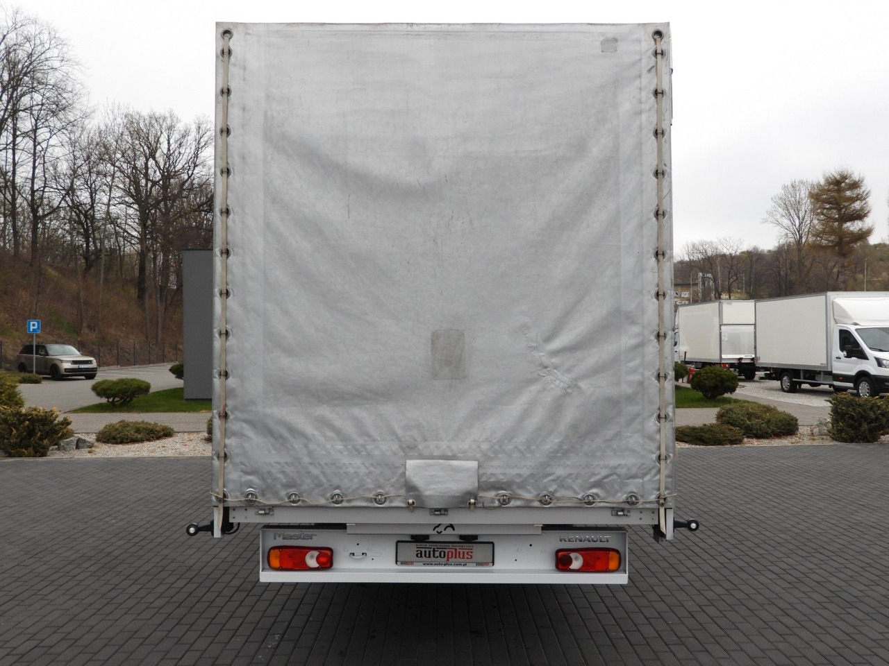 Curtain side van Renault MASTER  PRITSCHE PLANE 10 PALETTEN WEBASTO  A/C: picture 11