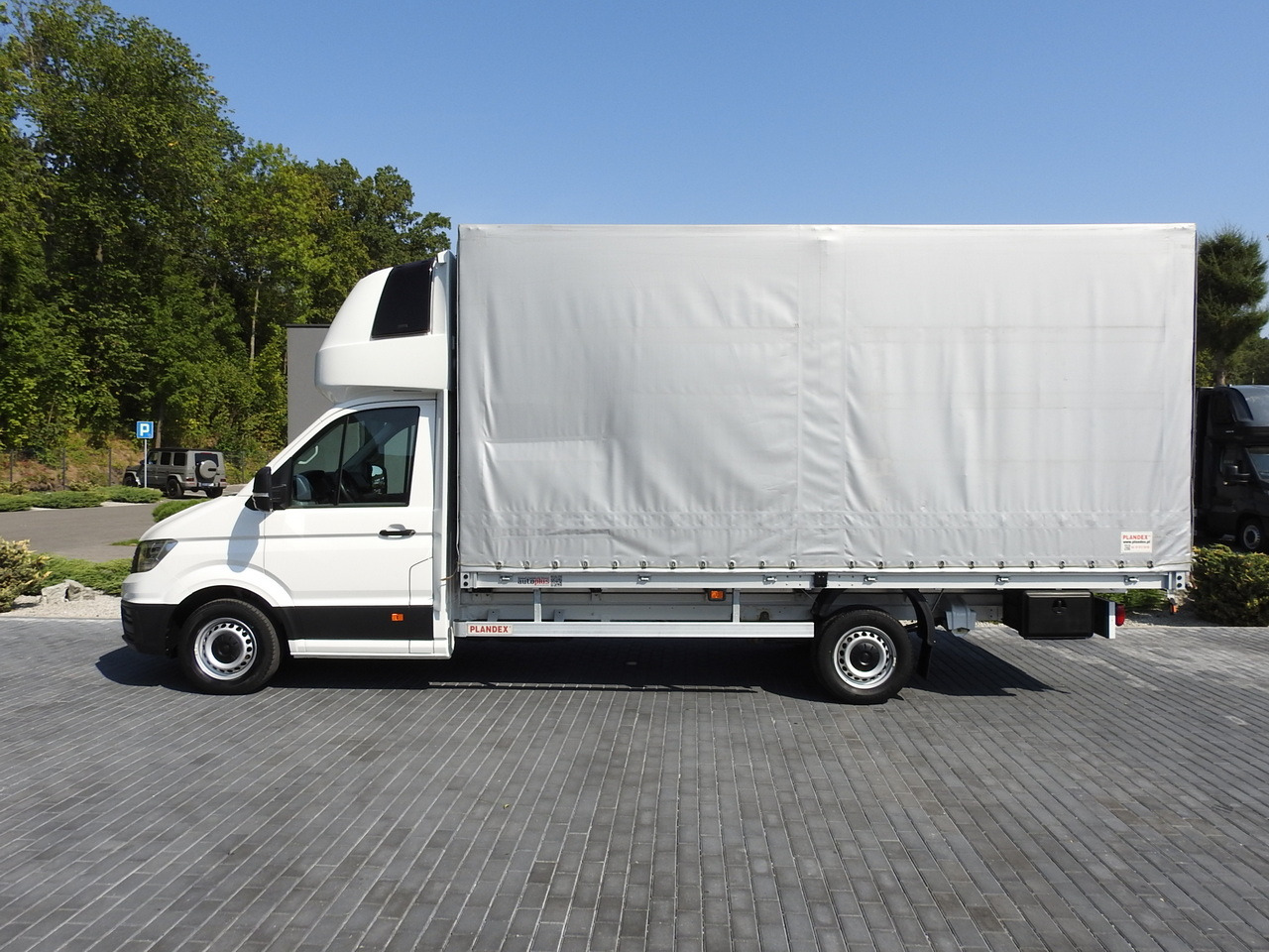 Curtain side van VOLKSWAGEN CRAFTER TARPAULIN 10 PALLETS WEBASTO CRUISE CONTROL AIR CONDITIONING LED LIGHTS  180HP: picture 9