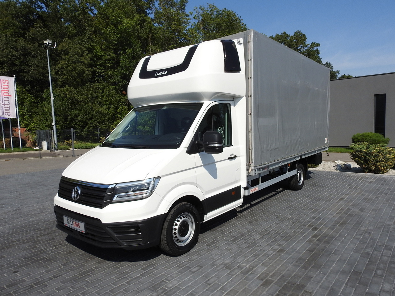 Curtain side van VOLKSWAGEN CRAFTER TARPAULIN 10 PALLETS WEBASTO CRUISE CONTROL AIR CONDITIONING LED LIGHTS  180HP: picture 6