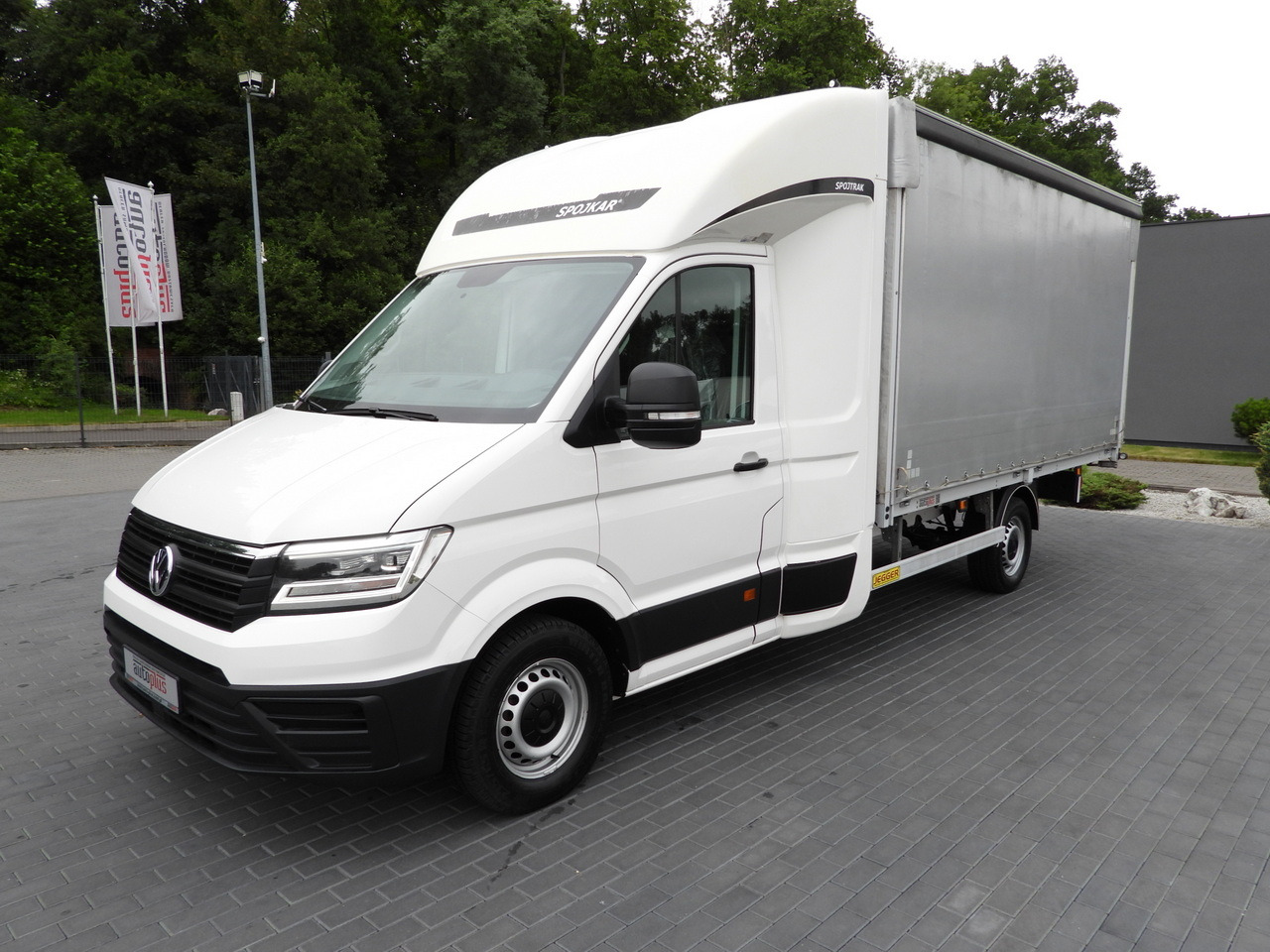Curtain side van VOLKSWAGEN CRAFTER  TARPAULIN 8 PALLETS WEBASTO CRUISE CONTROL LED LIGHTS AIR CONDITIONING  180HP: picture 6