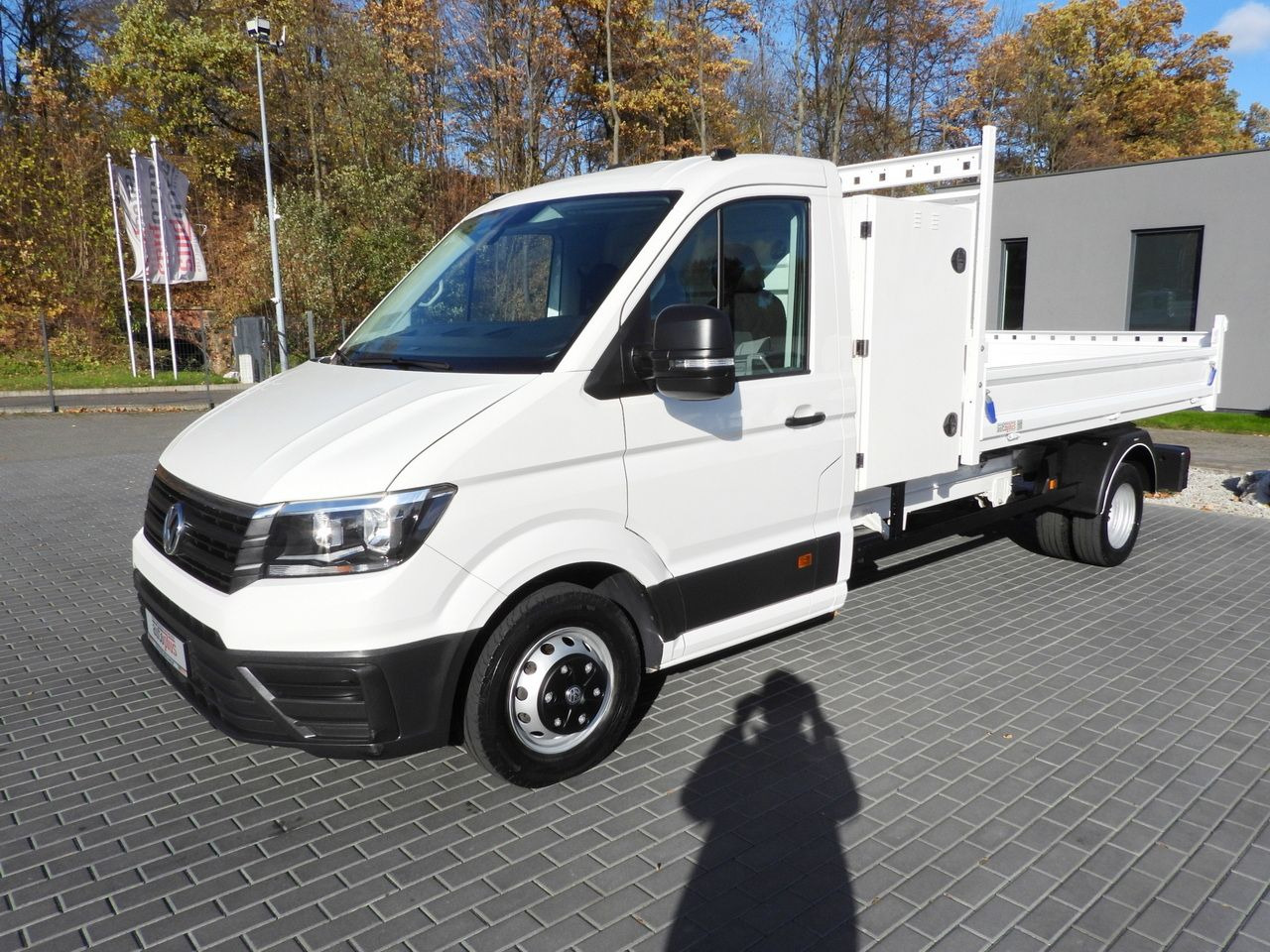 Tipper van VOLKSWAGEN CRAFTER TIPPER CRUISE CONTROL NAVIGATION TWIN WHEELS AIR CONDITIONING  180HP: picture 6