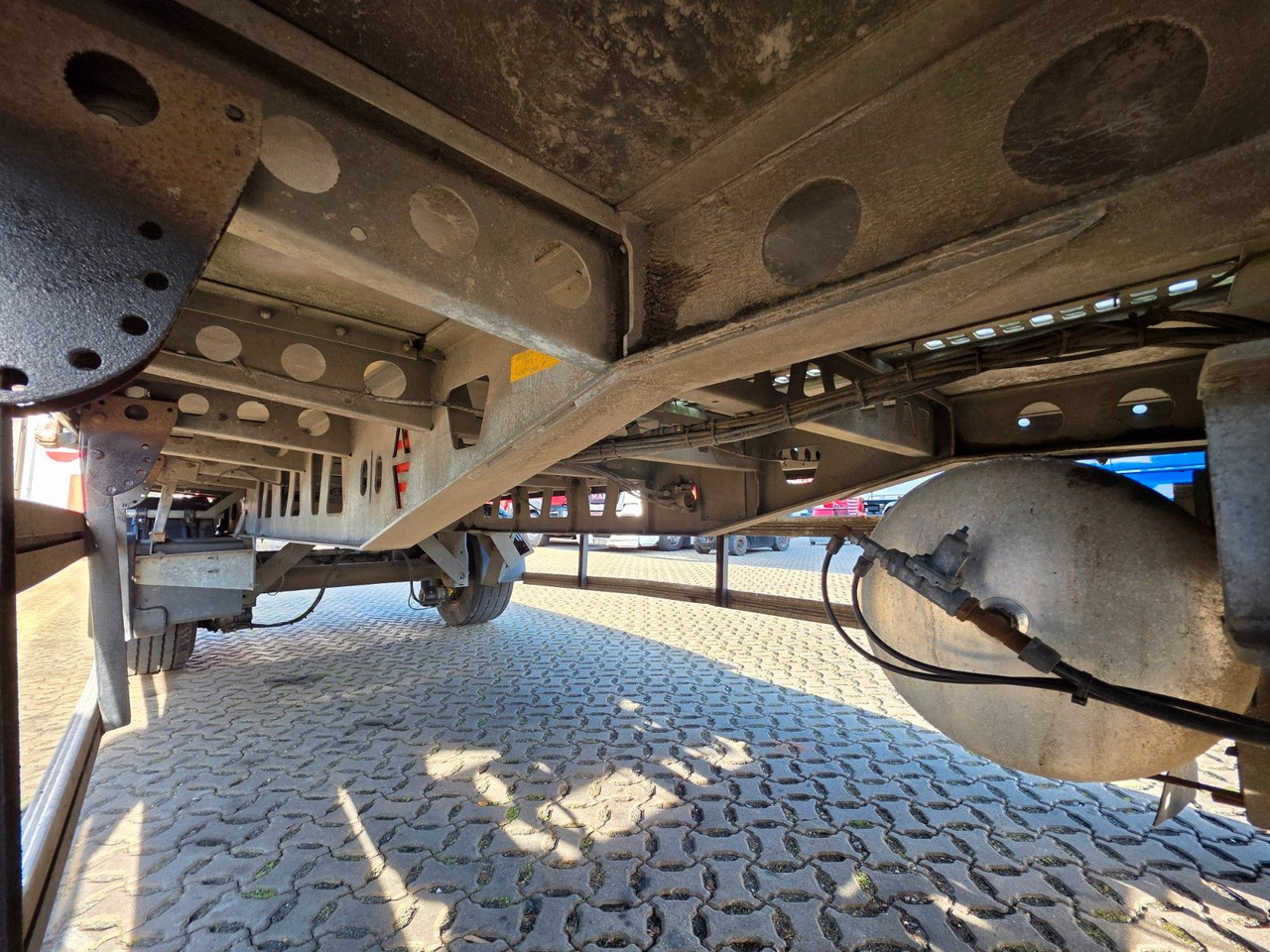 Dropside/ Flatbed trailer Ackermann PA-F18/7,1E BPA+ / Baustoff / 40 mm: picture 14