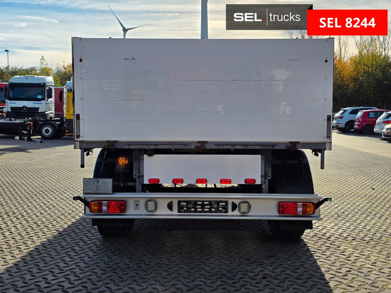 Dropside/ Flatbed trailer Ackermann PA-F18/7,1E BPA+ / Baustoff / 40 mm: picture 6