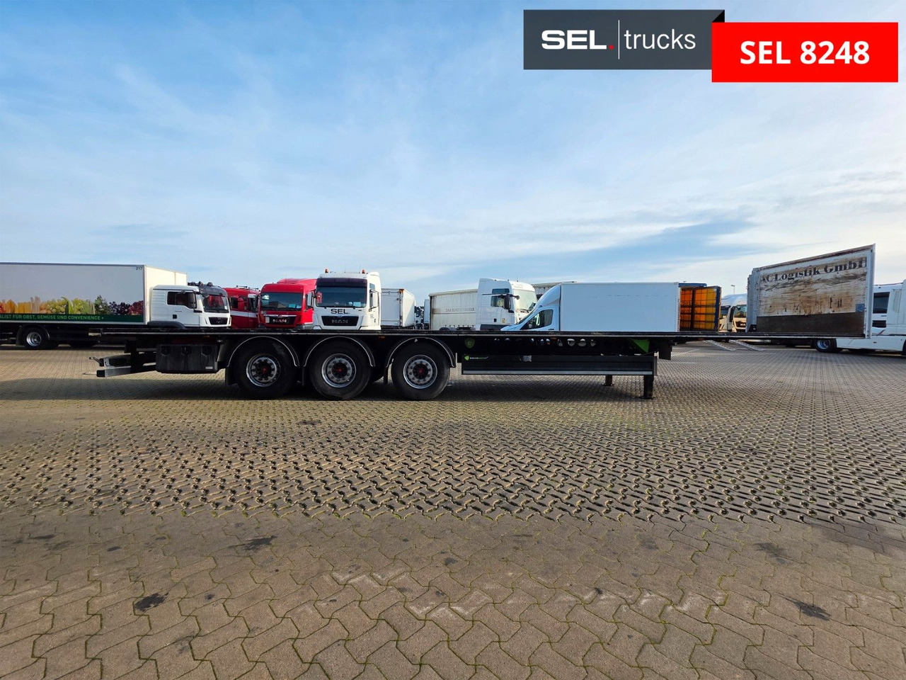 Berger SAPL 24 / 4.290 kg !!! - Dropside/ Flatbed semi-trailer: picture 4 Berger SAPL 24 / 4.290 kg !!! - Dropside/ Flatbed semi-trailer: picture 4