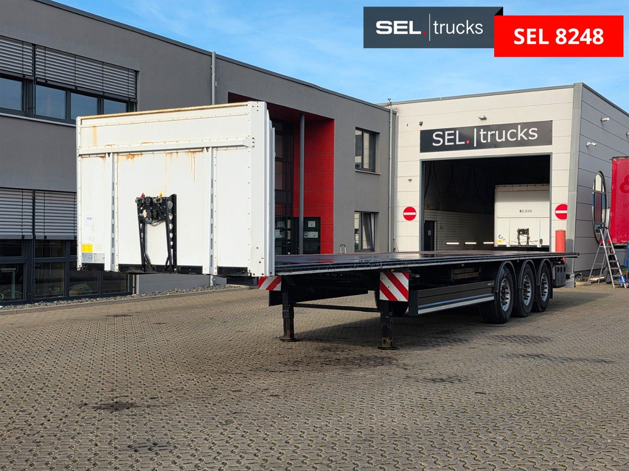 Berger SAPL 24 / 4.290 kg !!! - Dropside/ Flatbed semi-trailer: picture 1 Berger SAPL 24 / 4.290 kg !!! - Dropside/ Flatbed semi-trailer: picture 1