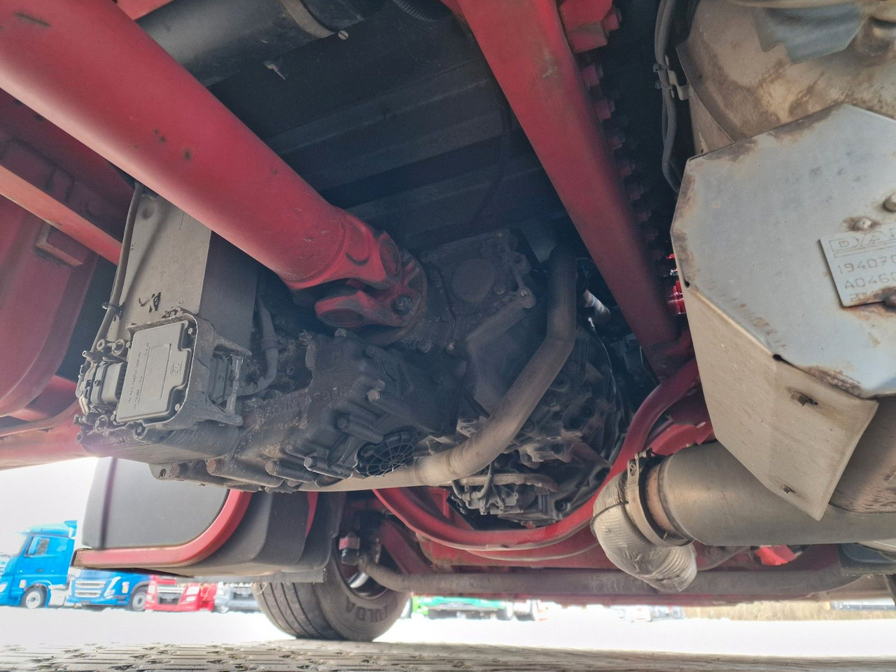 Curtainsider truck DAF XF 460 FAR / ZF Intarder / Durchladezug: picture 10