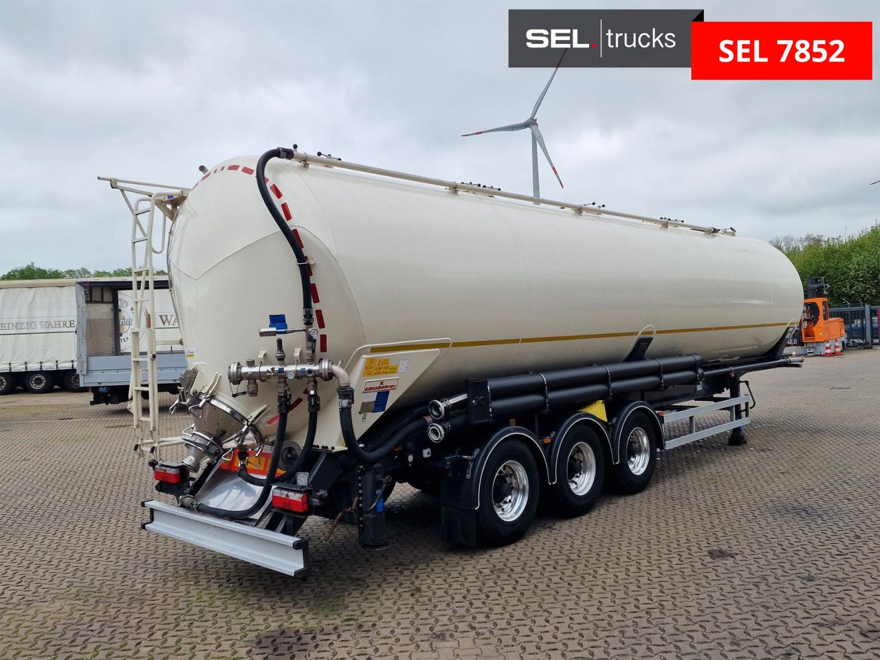 Kässbohrer XS SSK-60 / Kippsilo / Liftachse / 60m3 - Silo semi-trailer: picture 5 Kässbohrer XS SSK-60 / Kippsilo / Liftachse / 60m3 - Silo semi-trailer: picture 5