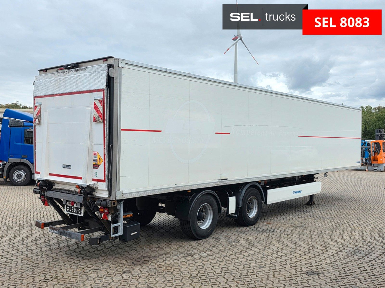 Krone Lenkachse / Kühler / LBW - Refrigerator semi-trailer: picture 5 Krone Lenkachse / Kühler / LBW - Refrigerator semi-trailer: picture 5