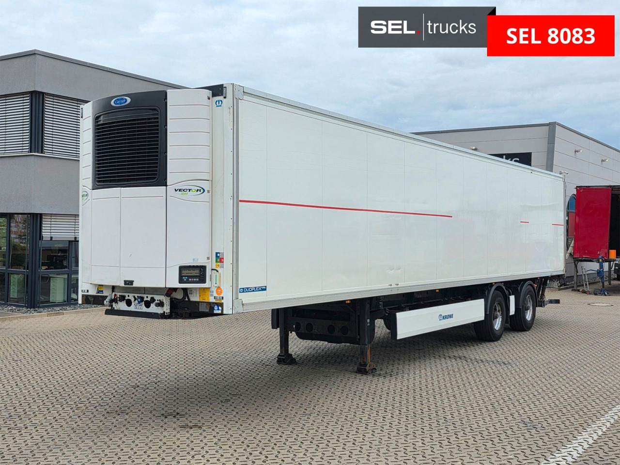 Krone Lenkachse / Kühler / LBW - Refrigerator semi-trailer: picture 1 Krone Lenkachse / Kühler / LBW - Refrigerator semi-trailer: picture 1