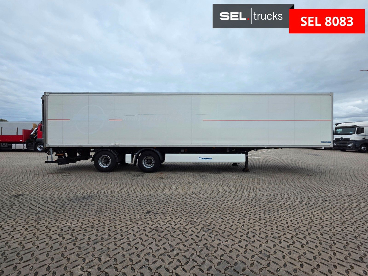 Krone Lenkachse / Kühler / LBW - Refrigerator semi-trailer: picture 4 Krone Lenkachse / Kühler / LBW - Refrigerator semi-trailer: picture 4