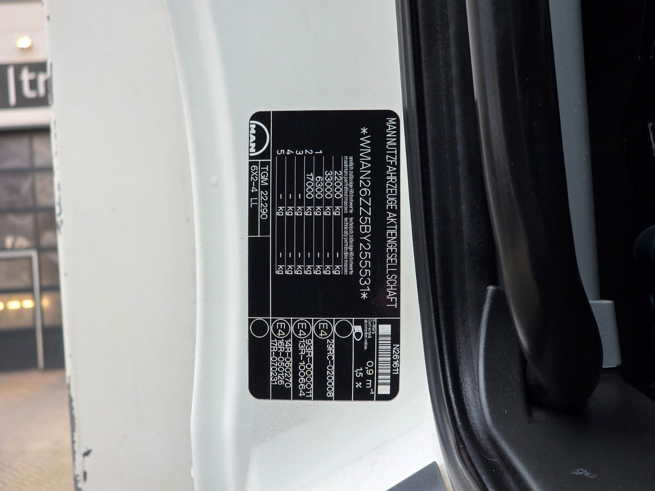 Beverage truck MAN TGM 22.290 6x2-4 LL / Ldbw / Rückfahrk. / Lenkac: picture 21