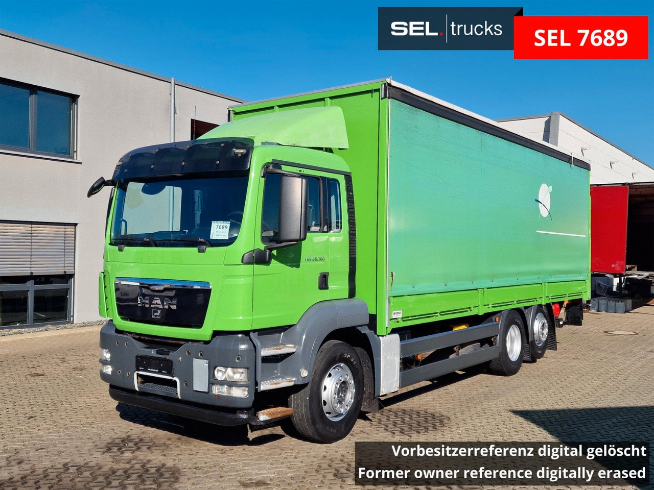 MAN TGS 26.360 6X2-2 BL / Ladebordwand / Aluklappen - Curtainsider truck: picture 1 MAN TGS 26.360 6X2-2 BL / Ladebordwand / Aluklappen - Curtainsider truck: picture 1