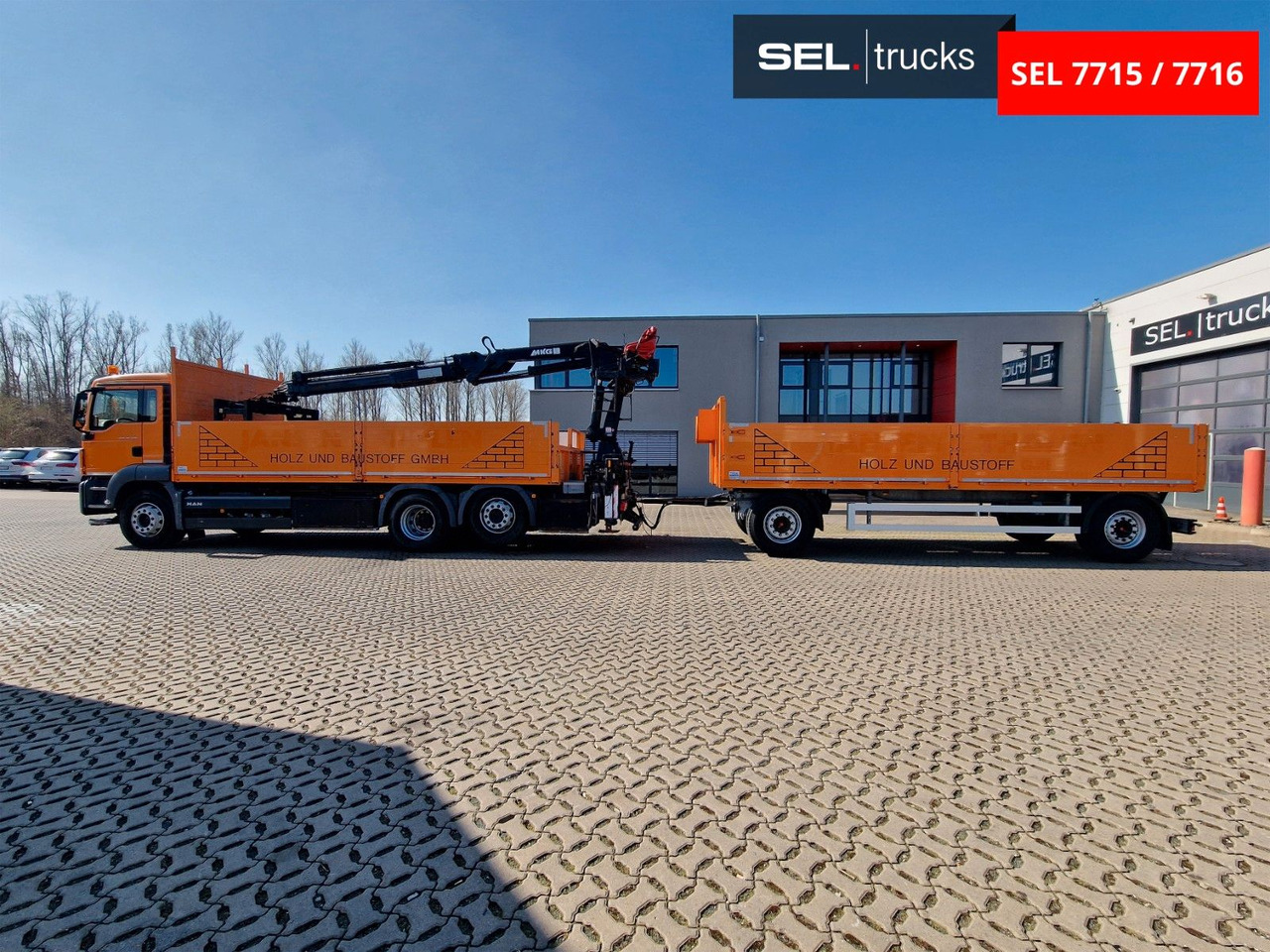 Crane truck MAN TGS 26.420 6x2-4 BL / MKG  HLK181/ Lenk/KOMPLETT: picture 8