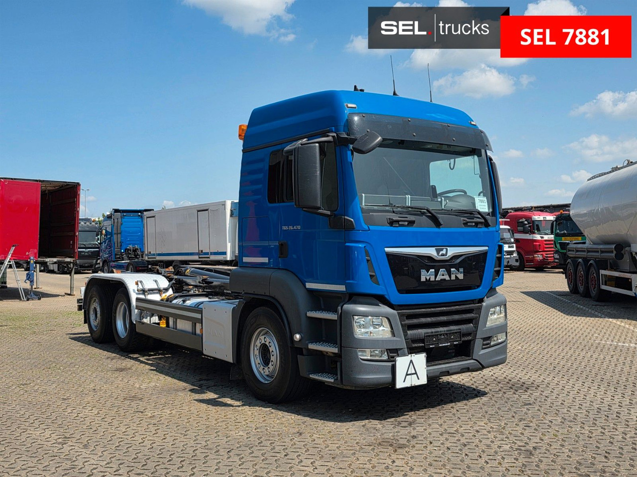 MAN TGS 26.470 6x2-4 BL /Intarder / Lenkachse / 6D - Hook lift truck: picture 3 MAN TGS 26.470 6x2-4 BL /Intarder / Lenkachse / 6D - Hook lift truck: picture 3