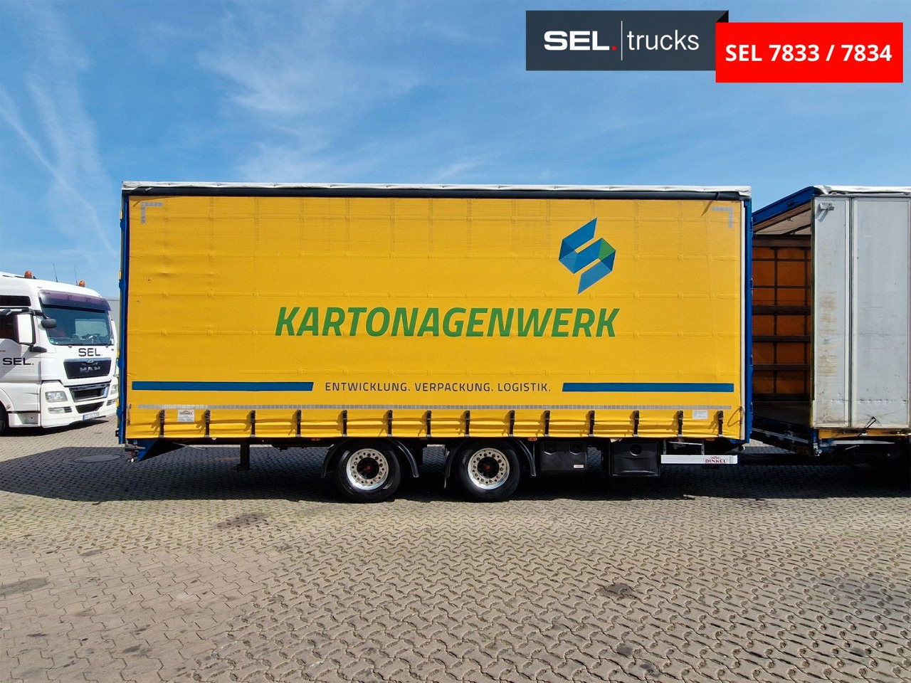 Curtainsider truck MAN TGX 18.500 4X2 LL-U / Intarder/Durchlade/Hubdach: picture 25