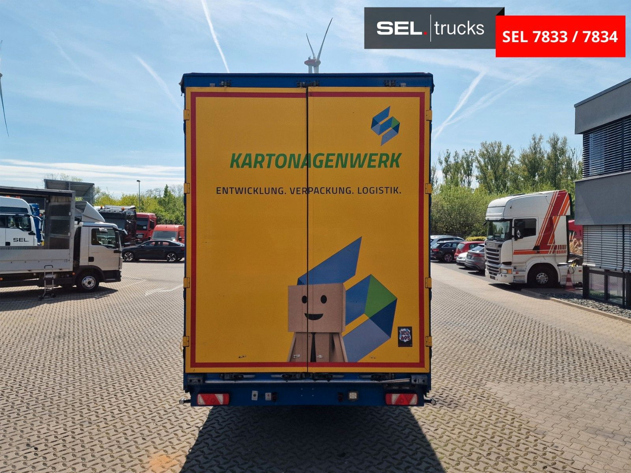Curtainsider truck MAN TGX 18.500 4X2 LL-U / Intarder/Durchlade/Hubdach: picture 6