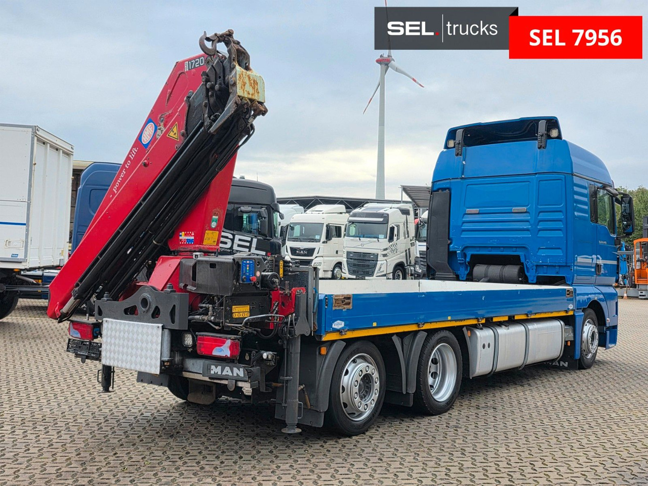 MAN TGX 24.440 6X2-2 LL-U / Intarder / HMF / Fernb. - Crane truck: picture 5 MAN TGX 24.440 6X2-2 LL-U / Intarder / HMF / Fernb. - Crane truck: picture 5