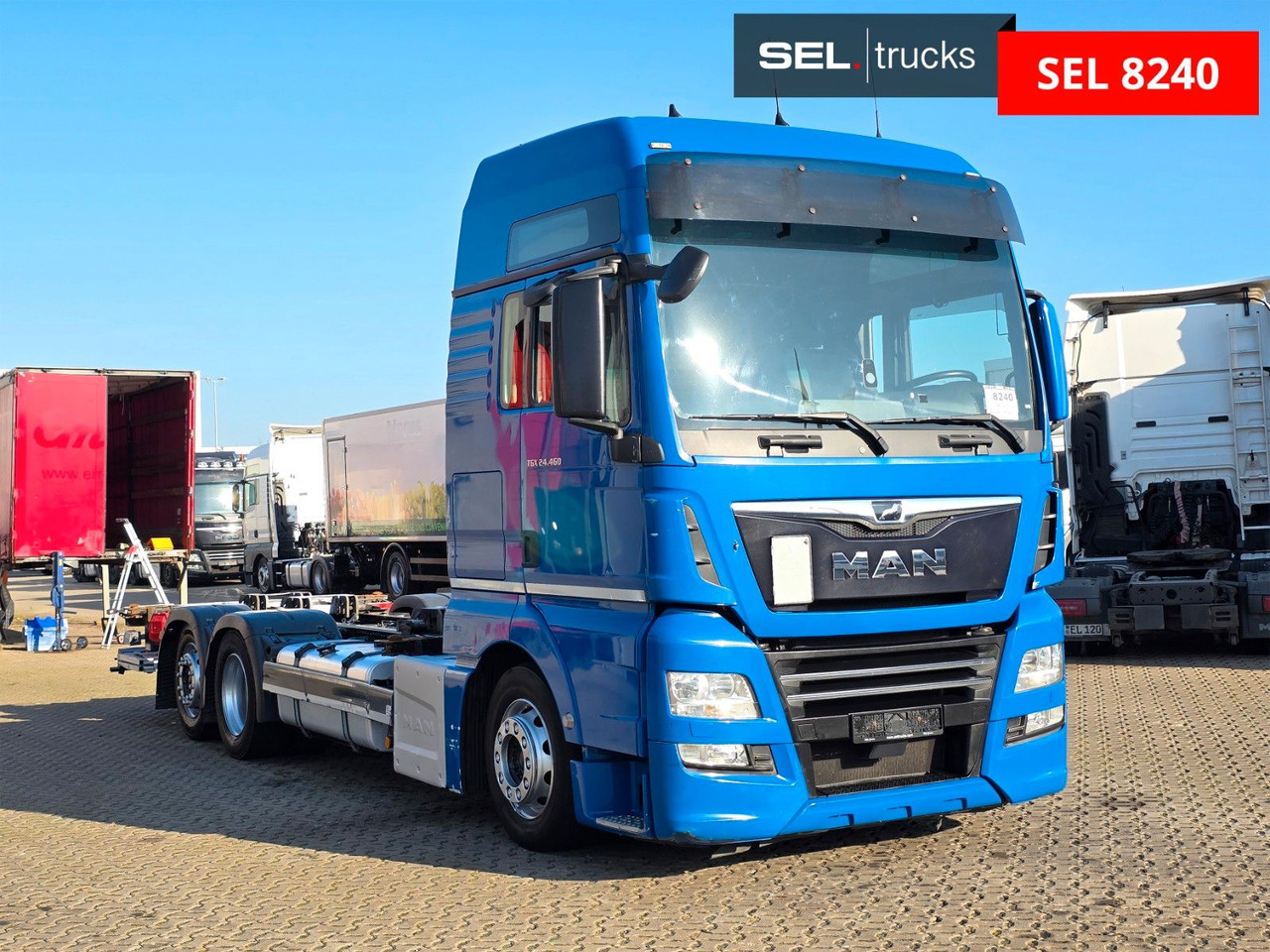 MAN TGX 24.460 6x2-2 LL-U / Ldbw / Standklima - Container transporter/ Swap body truck: picture 3 MAN TGX 24.460 6x2-2 LL-U / Ldbw / Standklima - Container transporter/ Swap body truck: picture 3