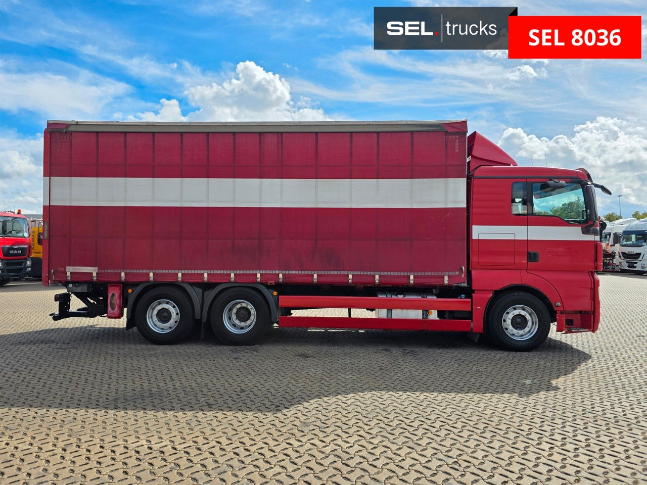 MAN TGX 26.360 6X2-2 LL / Intarder / Ldbw /Lenkachse - Curtainsider truck: picture 4 MAN TGX 26.360 6X2-2 LL / Intarder / Ldbw /Lenkachse - Curtainsider truck: picture 4