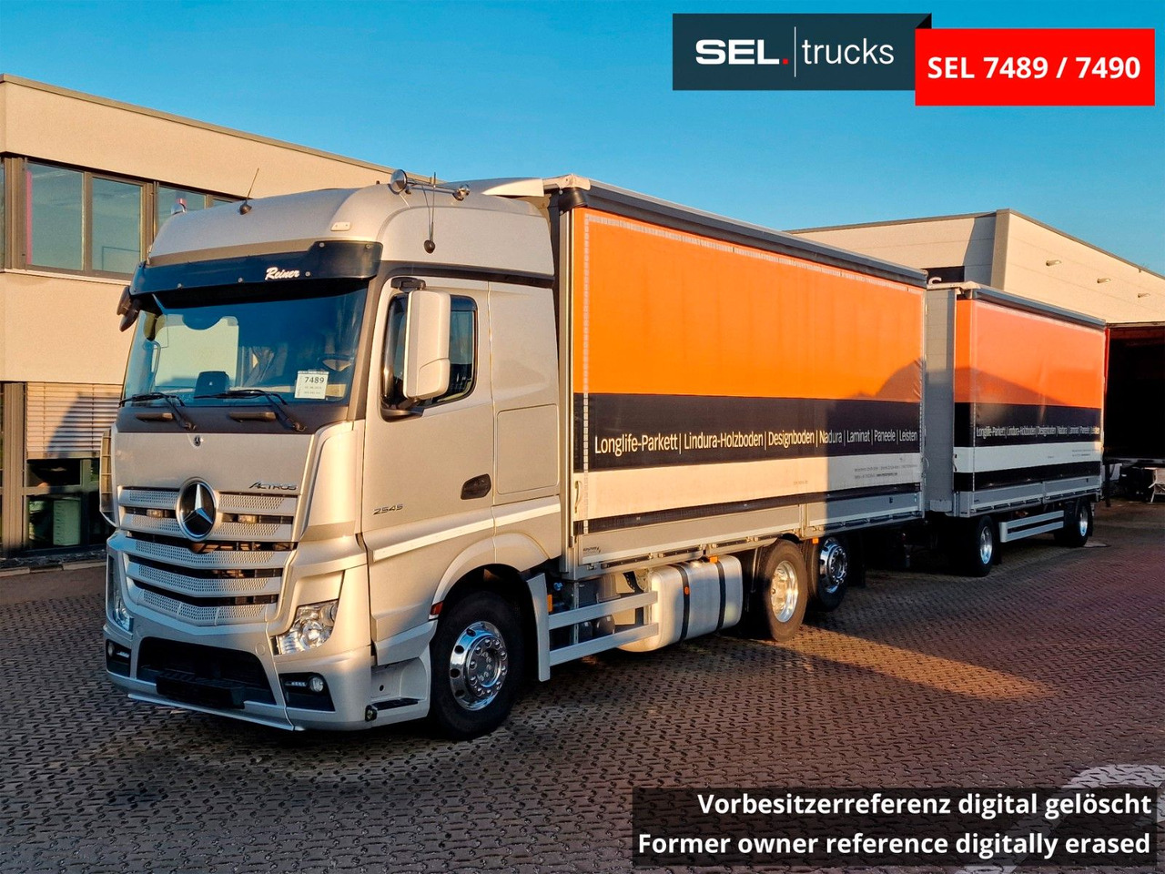 Mercedes-Benz Actros 2545 / Retarder / Alukappen / Standklima - Curtainsider truck: picture 1 Mercedes-Benz Actros 2545 / Retarder / Alukappen / Standklima - Curtainsider truck: picture 1