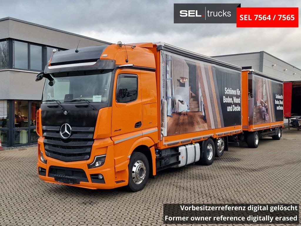 Mercedes-Benz Actros 2548 / Retarder Mercedes-Benz Actros 2548 / Retarder - Curtainsider truck: picture 1 Mercedes-Benz Actros 2548 / Retarder Mercedes-Benz Actros 2548 / Retarder - Curtainsider truck: picture 1