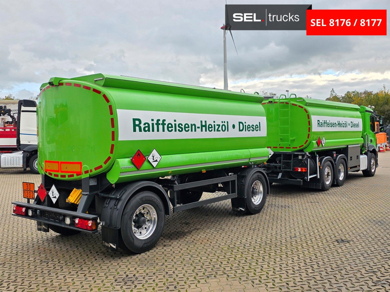 Mercedes-Benz Antos 2643 / Ret. / ADR AT / Lenkachse /KOMPLETT - Tank truck: picture 5 Mercedes-Benz Antos 2643 / Ret. / ADR AT / Lenkachse /KOMPLETT - Tank truck: picture 5