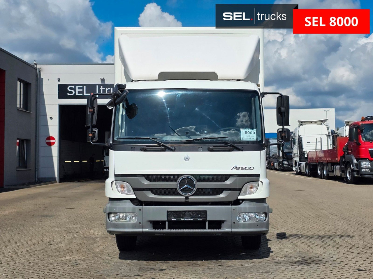 Mercedes-Benz Atego 1218 / Ladebordwand - Box truck: picture 2 Mercedes-Benz Atego 1218 / Ladebordwand - Box truck: picture 2