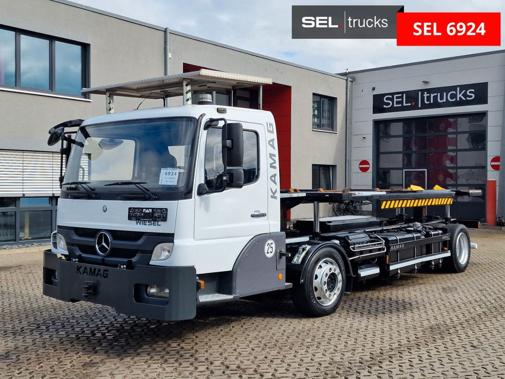 Mercedes-Benz KAMAG WBH 25 / Wiesel Umsetzer Sattelplatte - Container transporter/ Swap body truck: picture 1 Mercedes-Benz KAMAG WBH 25 / Wiesel Umsetzer Sattelplatte - Container transporter/ Swap body truck: picture 1
