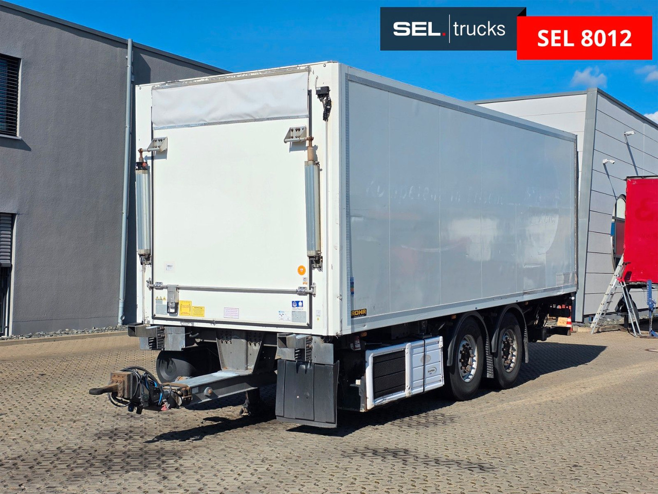 ROHR RZK/18 IV / Ladebordwand / Carrier Supra 850U - Refrigerator trailer: picture 1 ROHR RZK/18 IV / Ladebordwand / Carrier Supra 850U - Refrigerator trailer: picture 1