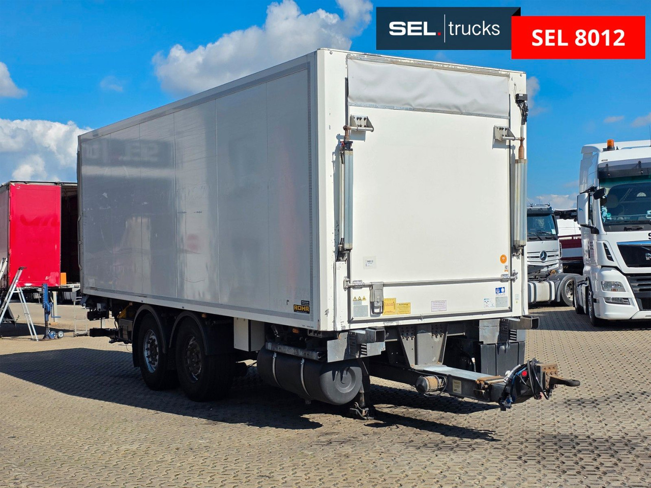 ROHR RZK/18 IV / Ladebordwand / Carrier Supra 850U - Refrigerator trailer: picture 3 ROHR RZK/18 IV / Ladebordwand / Carrier Supra 850U - Refrigerator trailer: picture 3