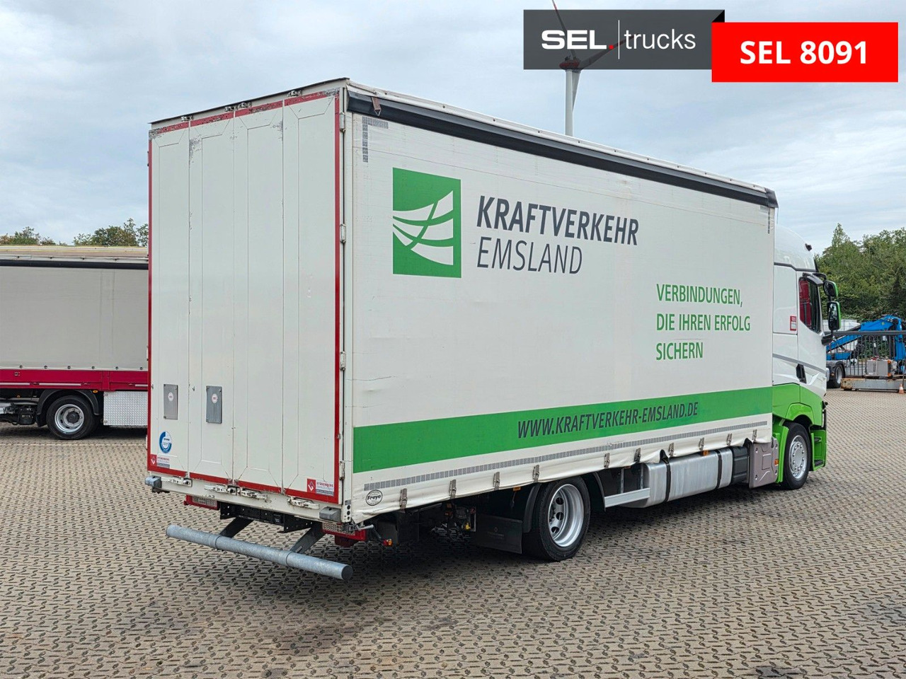 Renault T High 480 / Retarder / Jumbo / 6D - Curtainsider truck: picture 5 Renault T High 480 / Retarder / Jumbo / 6D - Curtainsider truck: picture 5