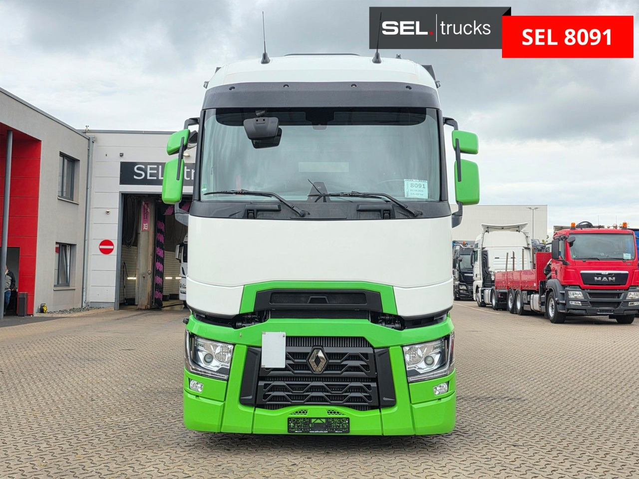 Renault T High 480 / Retarder / Jumbo / 6D - Curtainsider truck: picture 2 Renault T High 480 / Retarder / Jumbo / 6D - Curtainsider truck: picture 2