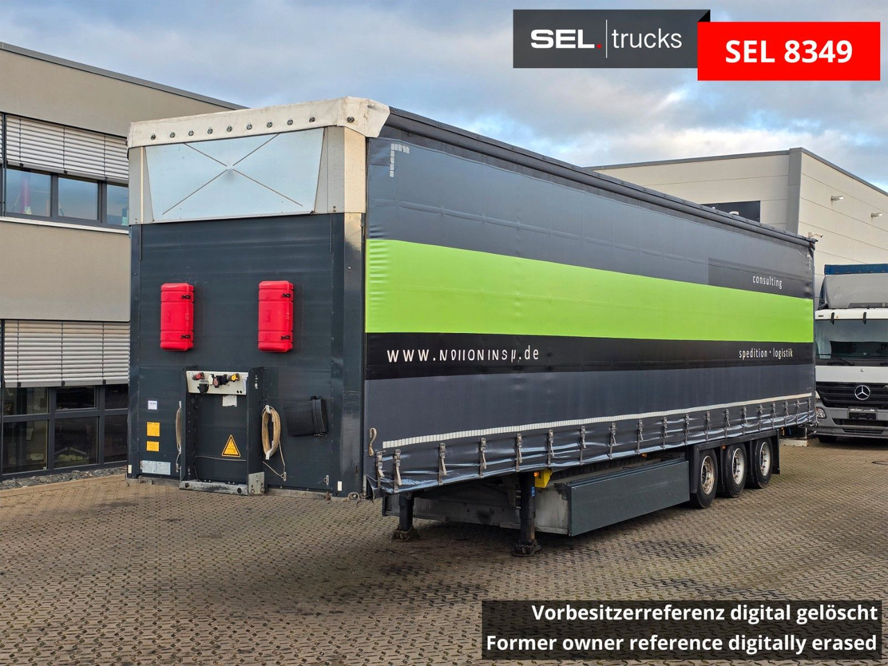 Schmitz Cargobull SCS 24/L - 13.62 Mega / Palettenkasten / Hubdach - Curtainsider semi-trailer: picture 1 Schmitz Cargobull SCS 24/L - 13.62 Mega / Palettenkasten / Hubdach - Curtainsider semi-trailer: picture 1