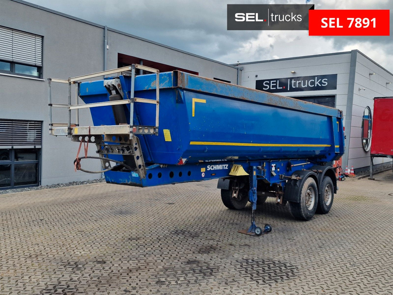 Schmitz Cargobull SKI 18 SL-7,2 SR / Liftachse - Tipper semi-trailer: picture 1 Schmitz Cargobull SKI 18 SL-7,2 SR / Liftachse - Tipper semi-trailer: picture 1