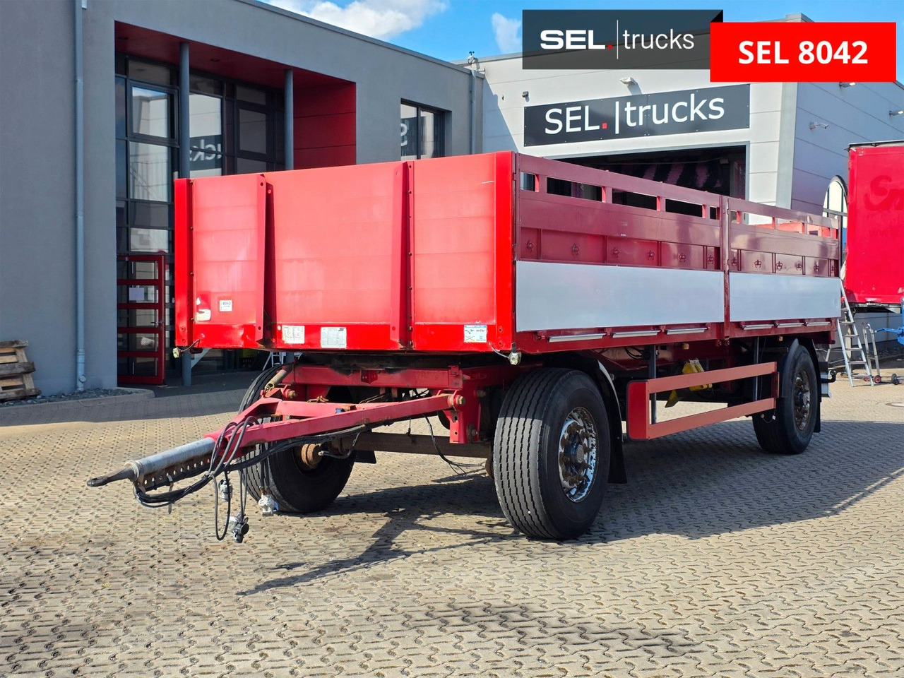 Schwarzmüller PA 2/E / Baustoff / 40 mm - Dropside/ Flatbed trailer: picture 1 Schwarzmüller PA 2/E / Baustoff / 40 mm - Dropside/ Flatbed trailer: picture 1