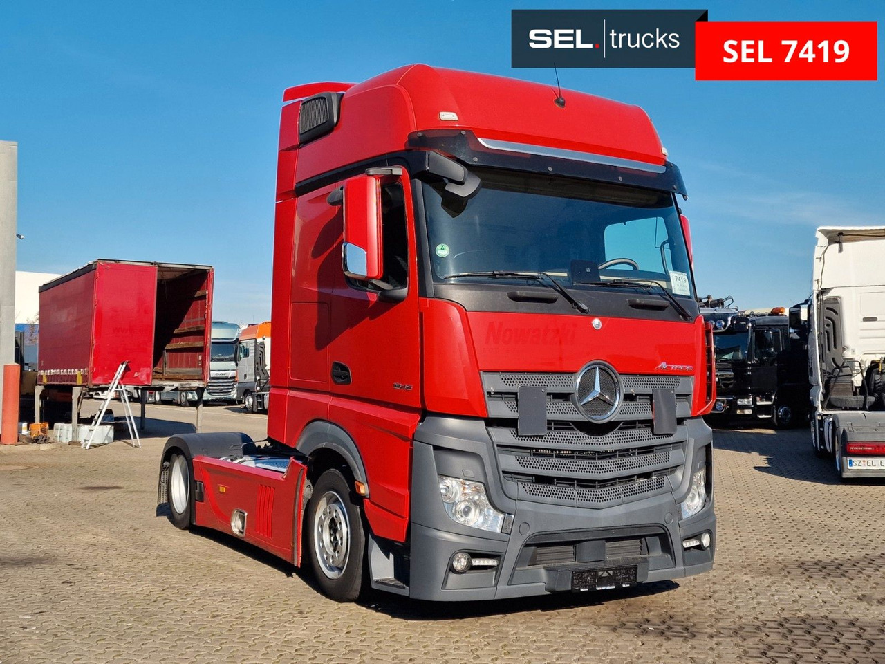 Mercedes-Benz Actros 1845 / Retarder / Standklima / Xenon - Tractor unit: picture 3 Mercedes-Benz Actros 1845 / Retarder / Standklima / Xenon - Tractor unit: picture 3