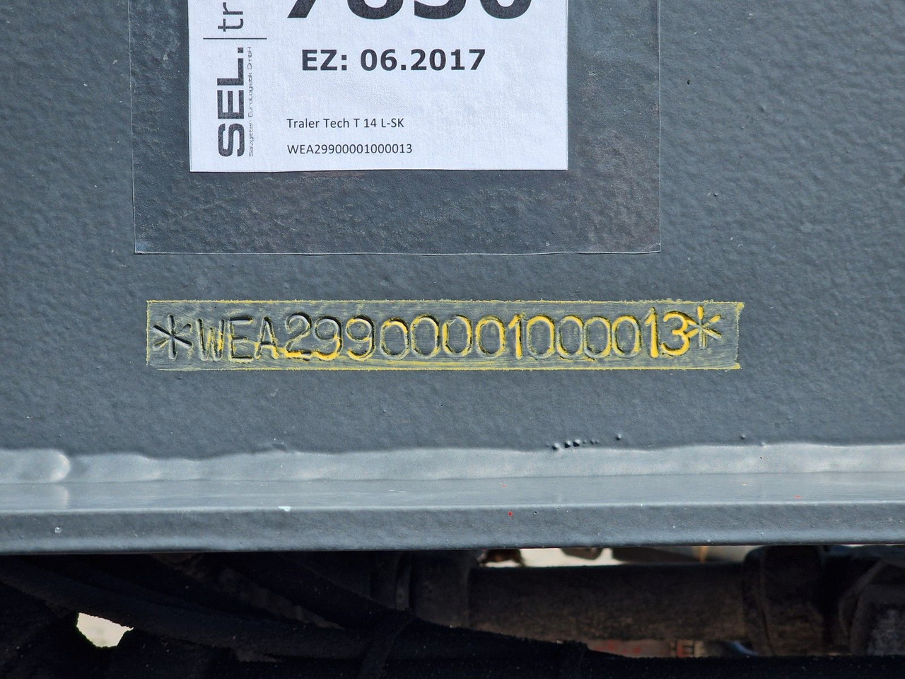Trailer Trailer Tech T 14 L-SK / Silosteller: picture 29